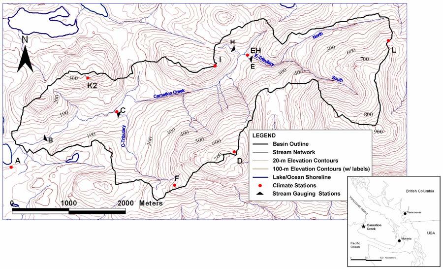 Introduction Forest harvesting practices, including both forest removal and road construction, in the coastal mountains of British Columbia (BC) have the potential to alter the streamflow regime by