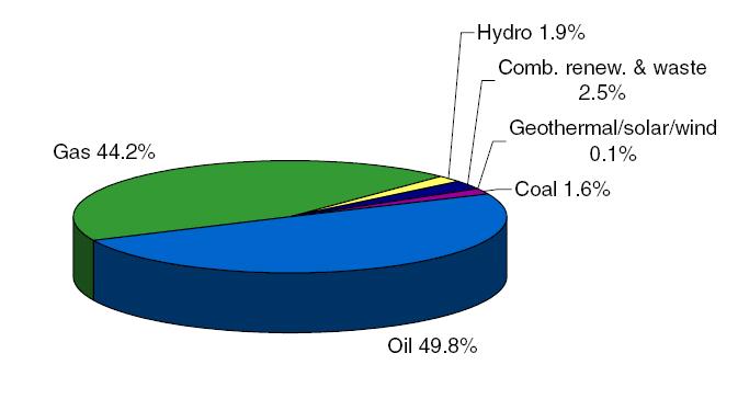 Energy situation in Egypt The major energy sources consumed in the Egypt are petroleum