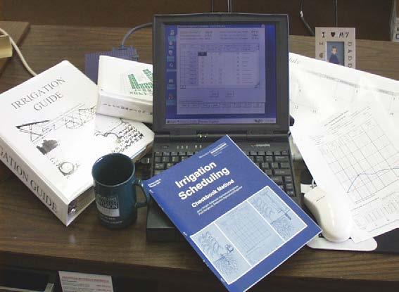 Irrigation Scheduling Checkbook Challenges Errors will accumulate over time -Weekly