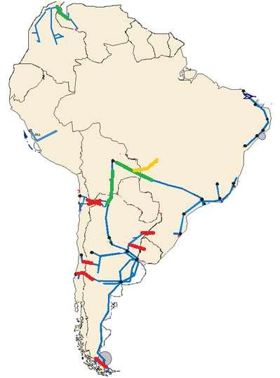 4) Southern Cone (Brazil, Argentina, Bolivia, Uruguay, Chile and Peru) Brazil baking large hydro Chile backing solar/wind Argentina backing winter peaks and renewable Gas on gas competition Pecém 7