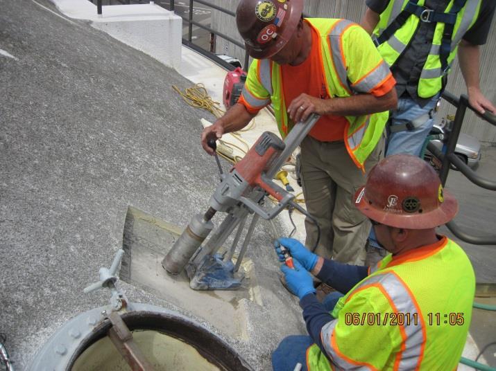 Common Issues and Problem Areas Lack of pre-design testing concrete coring