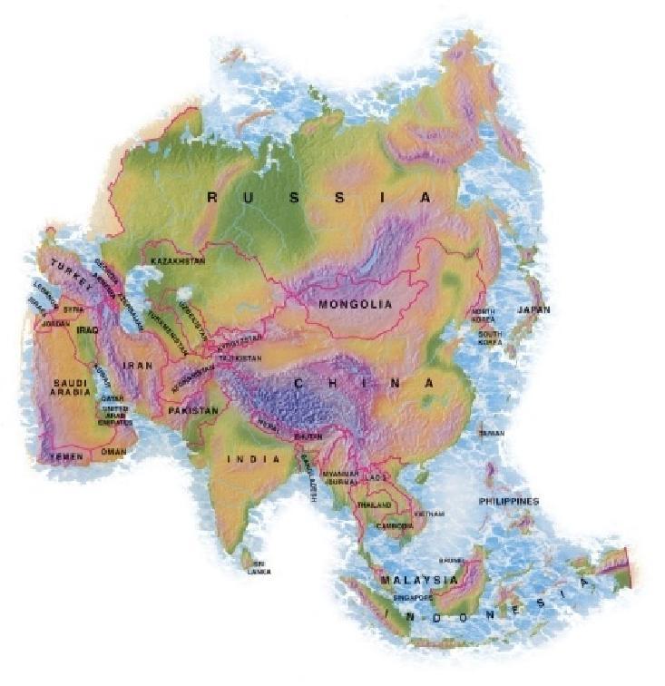 Geography Mongolia is located in Central Asia between Russia & China. It cover an area of 1,5 millions square kilometers.
