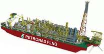 FLNG Facility Capacity Length Storage Storage Weight Shell Prelude 3.
