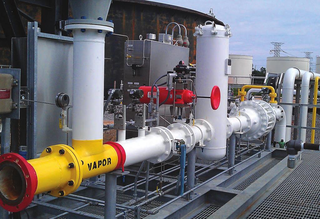 pressure protection, fire and explosion protection, and vapor conditioning.