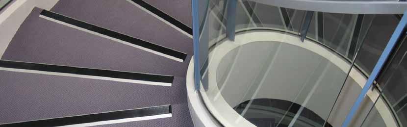 Stair Tread Nosing Product Range Staircare Australia Pty ltd manufactures non-slip stair tread nosings for