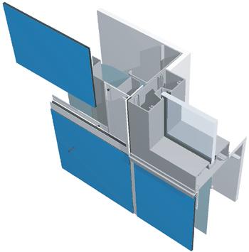 At times this may not be the most desirable order of staging the construction process. To allow for flexibility in the construction process, Extrusion No.