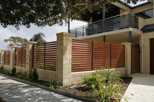Our systems offer the latest styles with the ability to install the aluminium slats vertical or horizontal, use any size spacing between