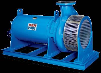 Pumps are designed for wet, stationary and transportable installations.