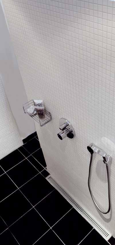 The Benefits of UniSlope Wet Room systems Luxurious Lifestyle Open plan bathroom that creates a more attractive