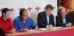 Bioeconomy Strategy Union of Ontario Indians (UOI) signed a MOU with Biomass Innovation Centre