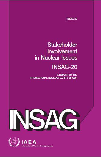 INSAG has concluded that the expectations of stakeholders of a right to participate in energy decisions are something that the nuclear community must address.