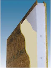 Panelized Building System: Structural Adhesive Insulating foam core Structural skin Structural Adhesive Rigid Foam Insulation OSB Structural Skin SIPS.