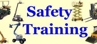 3. Safety Training An approved site specific training plan is developed and followed A weekly and monthly training schedule is posted.