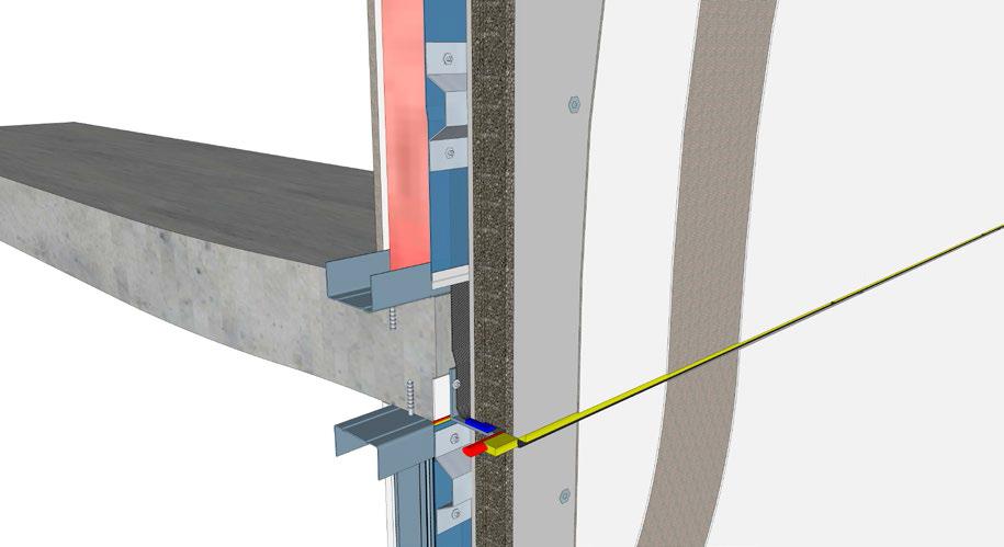 The project engineer is responsible for determining the dimensions and durability of the shelf angle as well the connection systems associated with the shelf angle.