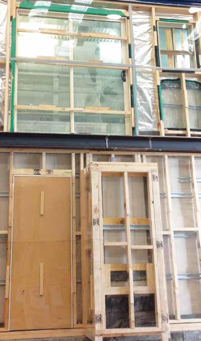 Structural Properties Structural Properties Pronto Panel can be used as a non load-bearing façade where by vertical Pronto Panels are fastened onto horizontal lightweight structural top hats.