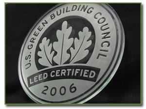 USGBC s LEED Program (Cont.) Water Efficiency Category. Because a water-based PVDF painted roof system is inert and non toxic, it serves as an excellent surface for harvesting rainwater.