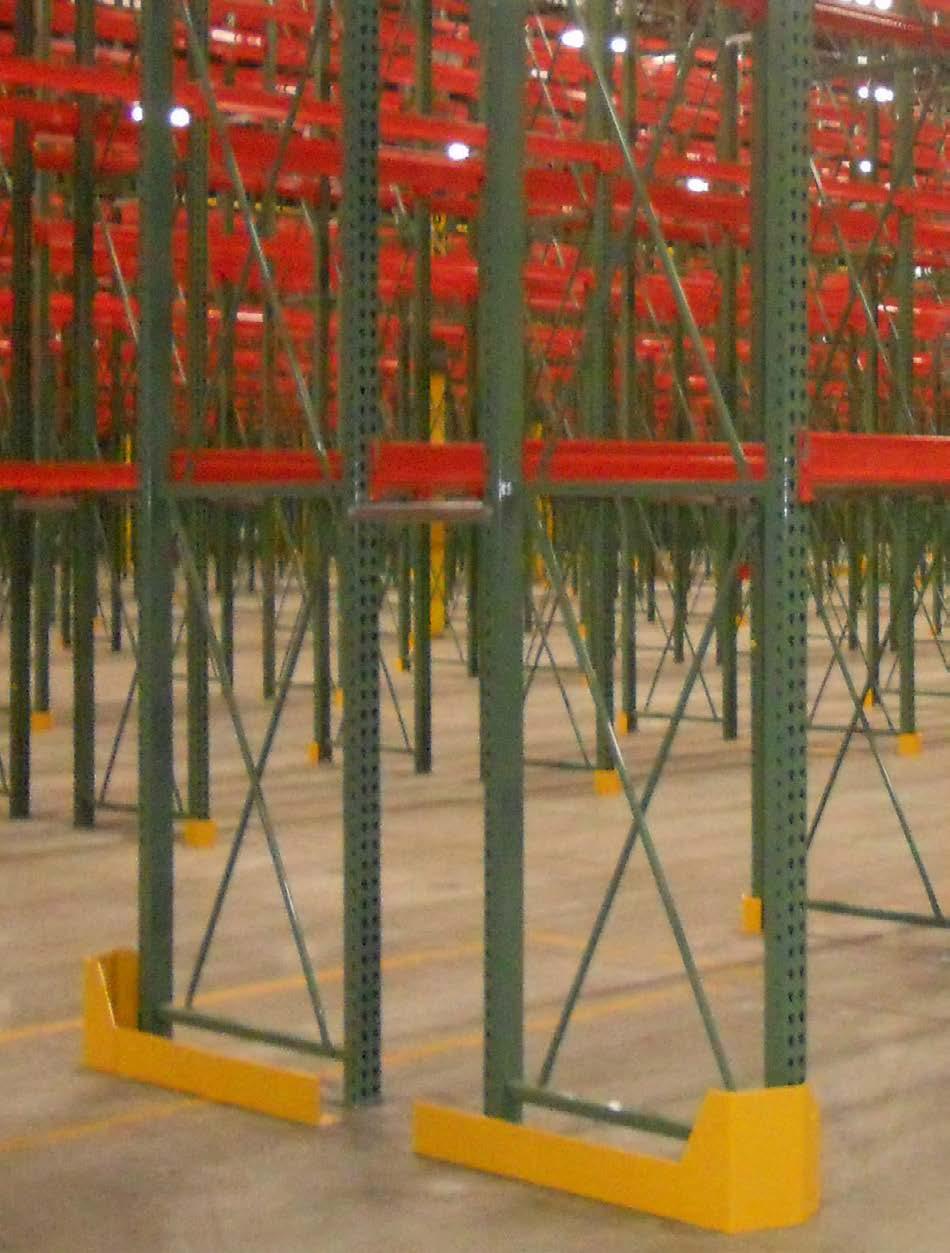 K-1000 Selective Upright Capacity (pounds) Load capacity of any upright frame will vary with the conditions of loading, bracing configuration and beam positioning.