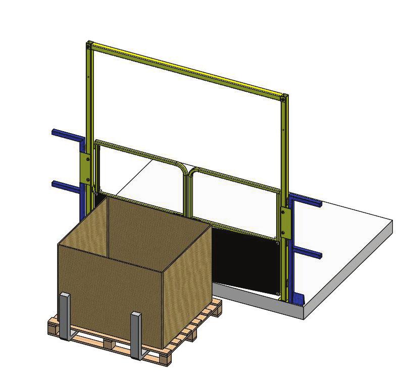 Top View Correct Alignment Incorrect Alignment Operation of Pallet Gate NOTICE Operation
