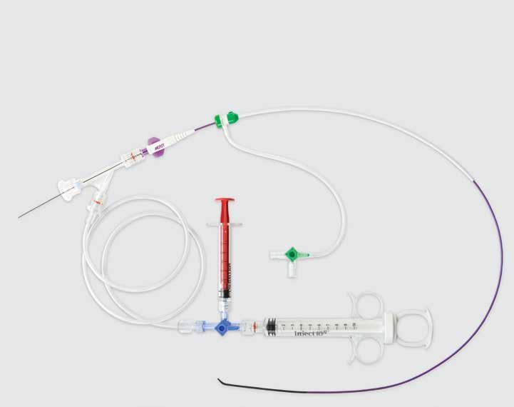EVERYTHING YOU SEE HERE IS DESIGNED AND MANUFACTURED BY MERIT MEDICAL Access-9 Hemostasis Y-Adapter Insert Molded IMPRESS Catheter Hub PRELUDE Sheath Introducer INQUIRE Guide Wire MEDALLION 3ml
