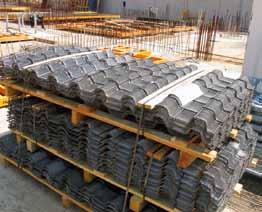 Wooden strip Fibre concrete rail or Spacer Distance of the formwork n x 3 x 2 x 1 x with indented joint Strong with indented joint formwork elements can be