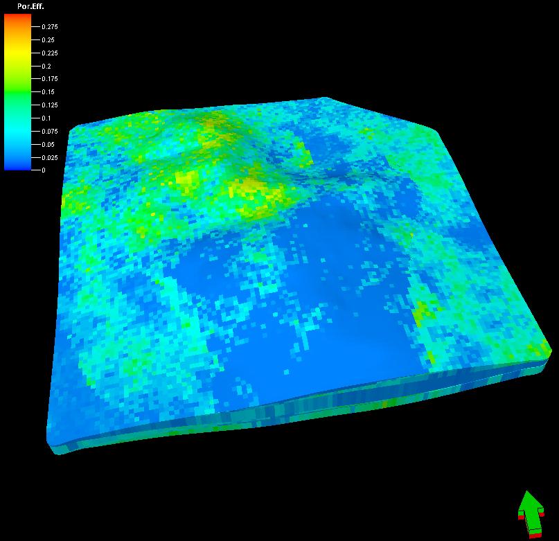 A 3D View of the Porosity