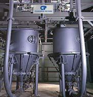 Claudius Peters standard pneumatic conveying systems include: Aeroslide systems Pressure vessel systems FLUIDCON