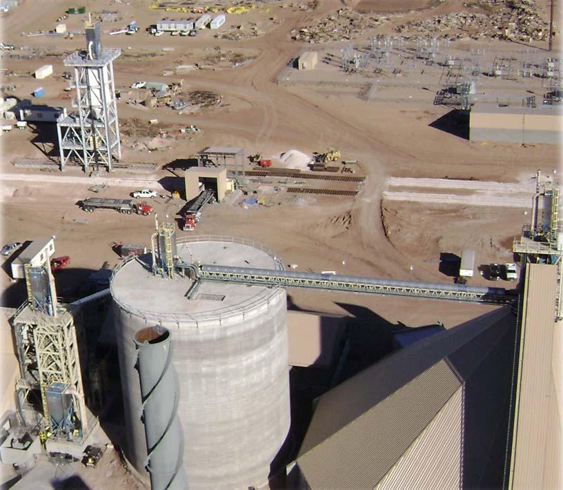 INDUSTRIAL ACCESSORIES COMPANY Drake Cement has a railroad and truck discharge system to unload limestone from outside sources, as well as other raw materials and coal sourced from Colorado and
