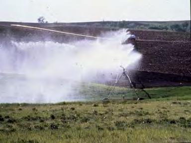 Sprinkler Irrigation Disadvantages Initial work required to construct systems can be expensive Requires some skill to operate Wind can push the spray away from the plants