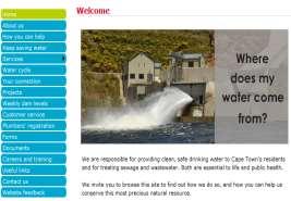 Web pages created WATER AND