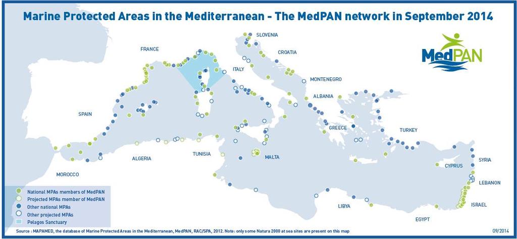 The Network Mission The MedPAN mission is to provide support to MPA managers and relevant organisations to reach and sustain an ecologically representative, well connected, efficiently managed