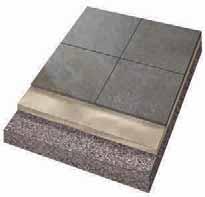 Installation steps Remove 2" of soil in the area where you want to place the 2CM Florim tiles; CUTS AND HOLES Apply and compact evenly 1" of gravel into the area you have cleared; Directly lay the