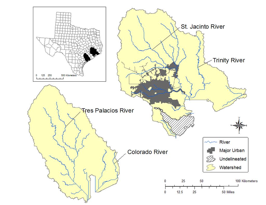 second, to calibrate and validate the model based on gaged sub watersheds and apply their parameter settings to ungaged sub watersheds; and third, to evaluate the accuracy and applicability of the