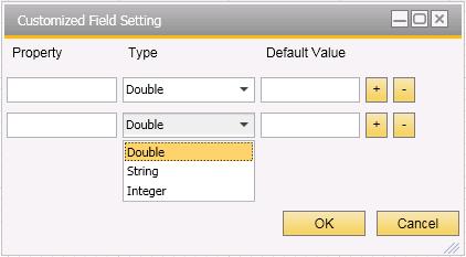 In the Customized Field Setting window, specify the variables that need to be quoted in the current workflow process template.