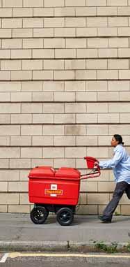 Be Positive: Our values Opportunities to work with Royal Mail Royal Mail spends about 2.