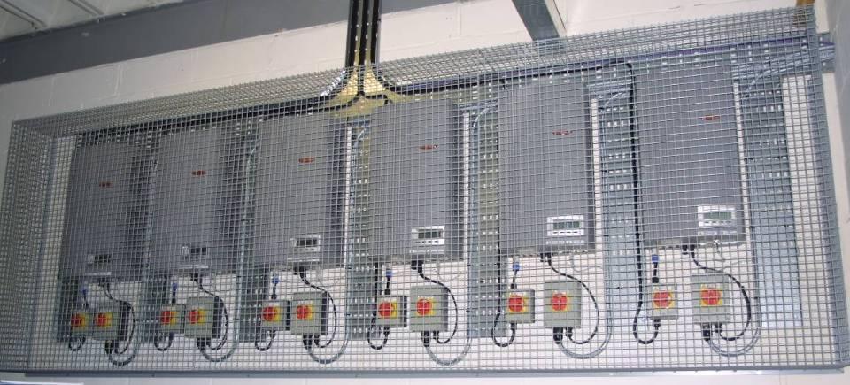 Installation of: Inverters Isolators Meters Home