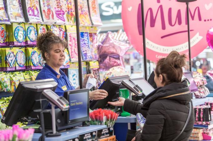 Remaining stores on new EPOS system All stores: Contactless