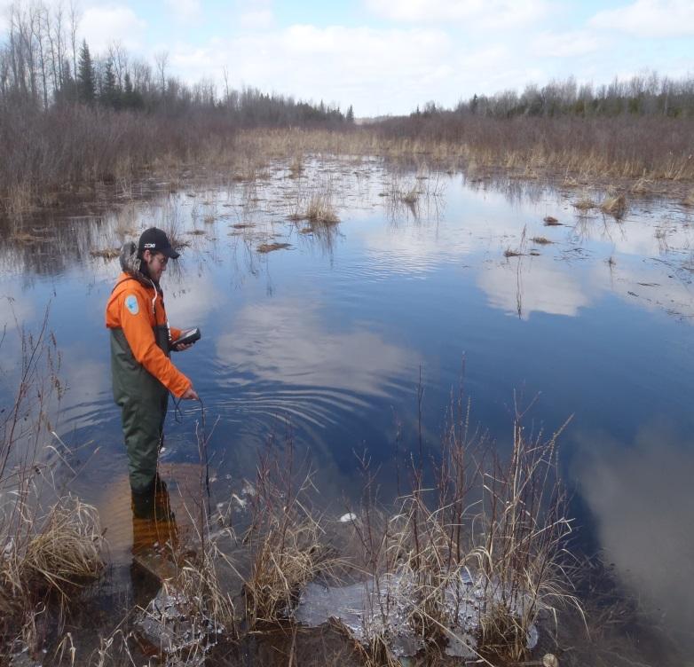 Headwater Monitoring Protocol Goal: to provide stard datasets to support science development monitoring for headwater drainage features RVCA is working with TRCA MNR to develop implement the protocol