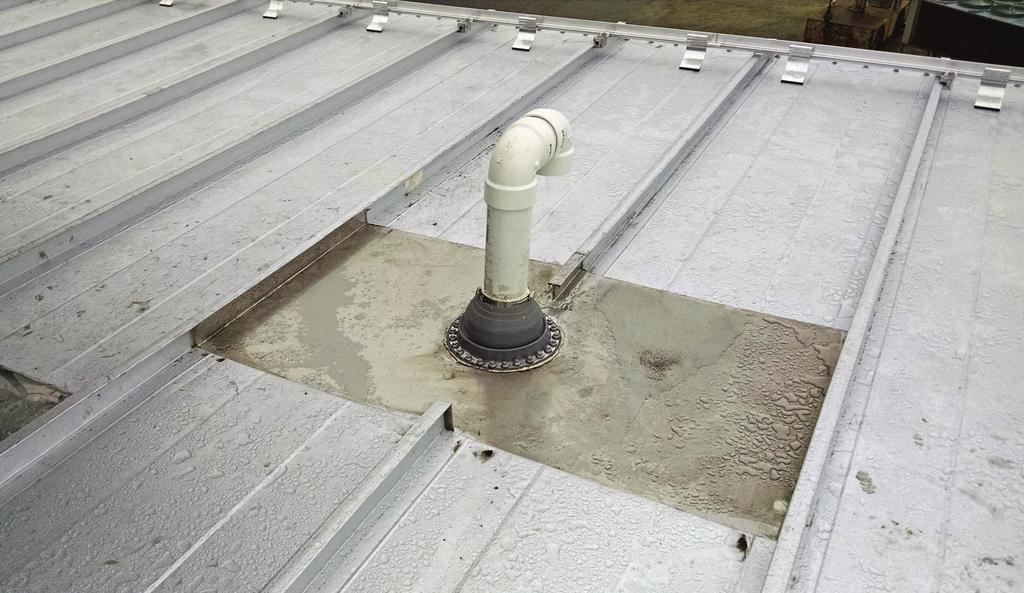Consider a soldered or welded one-piece transition flashing at the intersection of the dormer valley with the main roof area (Figure 3).