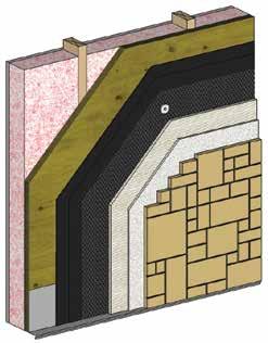 Installation of masonry thin veneer should follow ASTM C 80 guidelines.