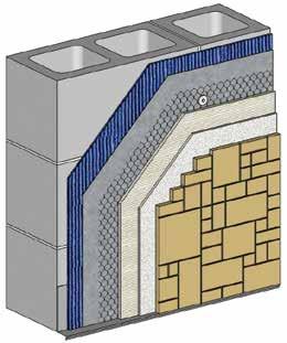 () Layers WRB or Fluid Applied WRB-If evaluated as such, foam may qualify as one layer of WRB. Lath.