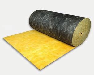 Maximum Air Velocity: 5,000 fpm Applications: HVAC equipment, VAV boxes, roof curbs A flexible, resilient, blanket-type fiber glass insulation faced on one side with a smooth, durable, non-woven