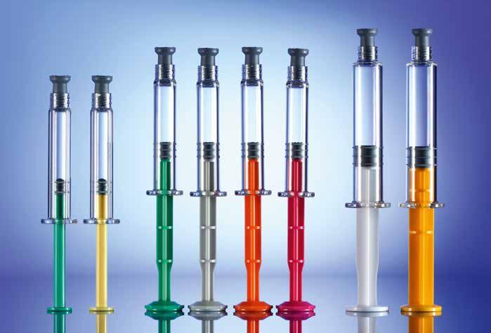ClearJect TasPack Components and accessories Plunger Rod The plunger rods consist of polystyrene or polypropylene.