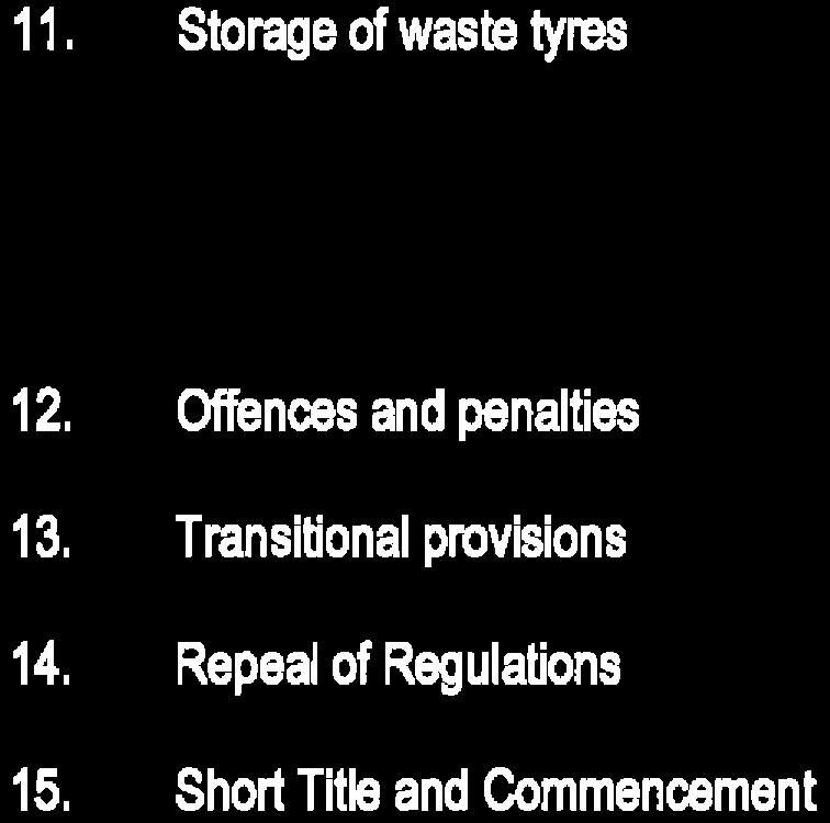 Offences and penalties 13.
