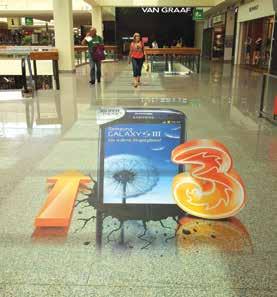 CLEARWALK ClearWalk can be used for short and medium-term indoor floor signs. This media consists of a translucent film with a non-slip textured surface.