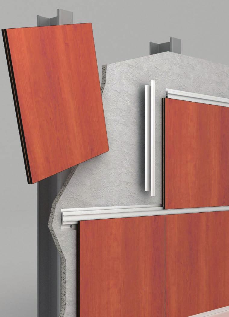 PSI WALL PANEL SYSTEMS Wall framing Sub-wall surface (drywall, or existing block, tile or brick) Panels edgebanded with either.