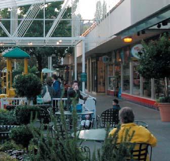 Utilize associated outdoor space(s) for retail/restaurant opportunities Expand sidewalk