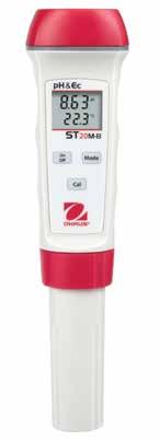 Dual Channel Meters OHAUS ST20M dual channel pen meters combine the measurement capabilities of two testers in one convenient pocket-sized unit.