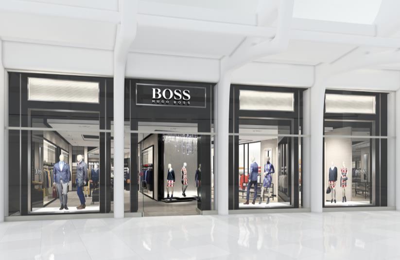 December 2015 BOSS store Milan