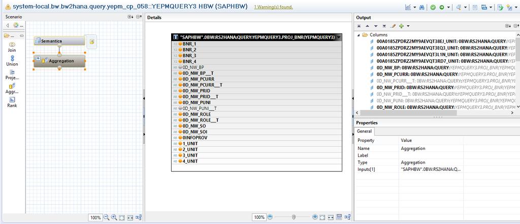 Operator Support of SAP Exit variables: 0CMONTH, 0CWEEK, 0CYEAR, 0CQUART, 0DAT Enhancements for InfoObjects BW Hierarchies are now included for the master data and master data provider HANA view the