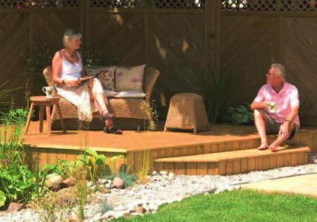 4 DUAL GROOVED TREATED DECK BOARD DIMENSIONS 32 x 125 28 x 119 3.